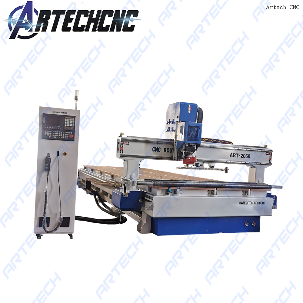 Factory supply 2060 aluminum atc cnc router cutting and engraving machine price