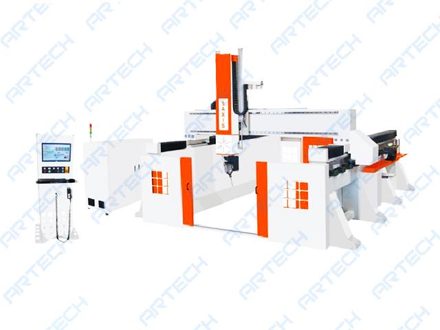 ART3050- 5 AXIS Styrofoam mold cnc engraving cutting machine