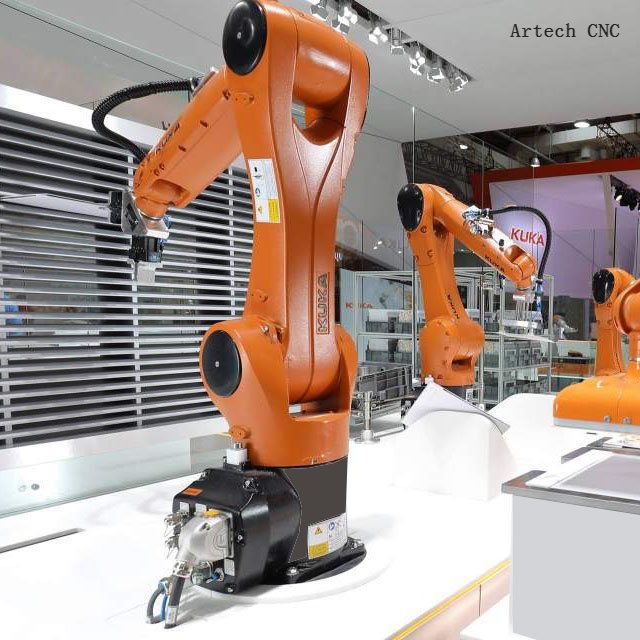 7 Axis 8 Axis Sculpture Milling Sculpting Engraving Carving Robot 