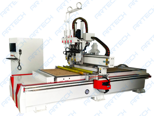 Multi Heads ATC Cnc Woodworking Router Machine