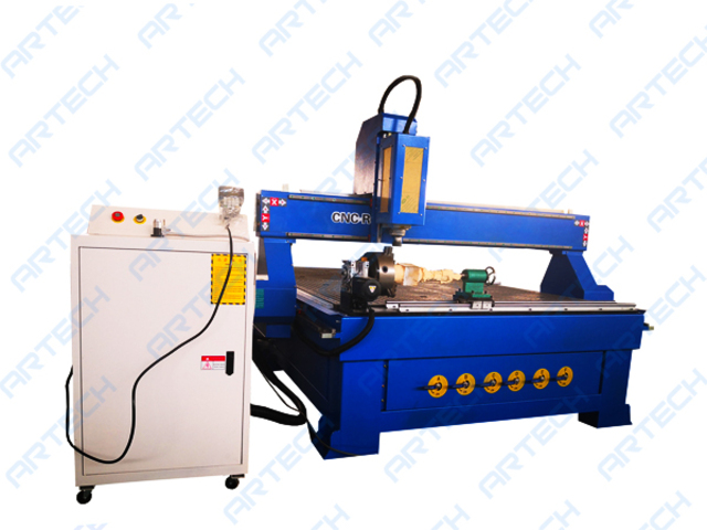 1325 Wood Cnc Router Engraving Machine with Rotary on Table